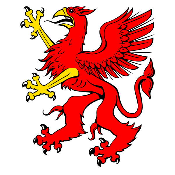 SVG Red griffin