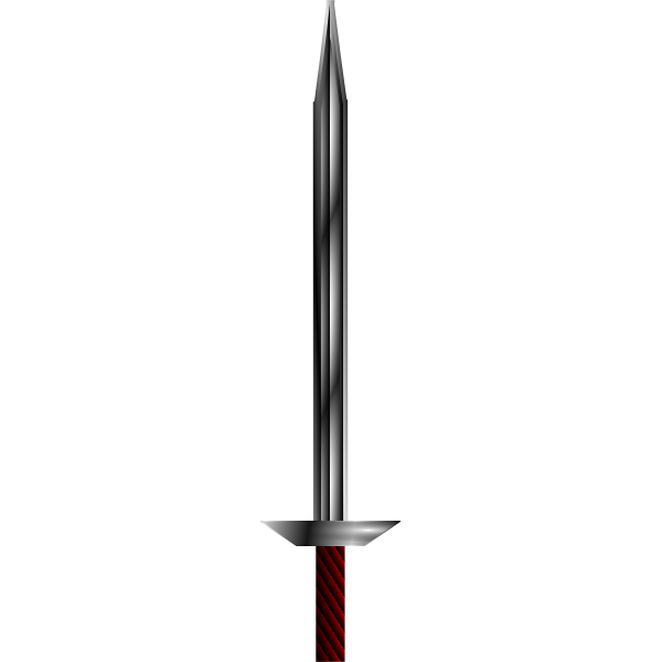 SVG Red-handled logsword