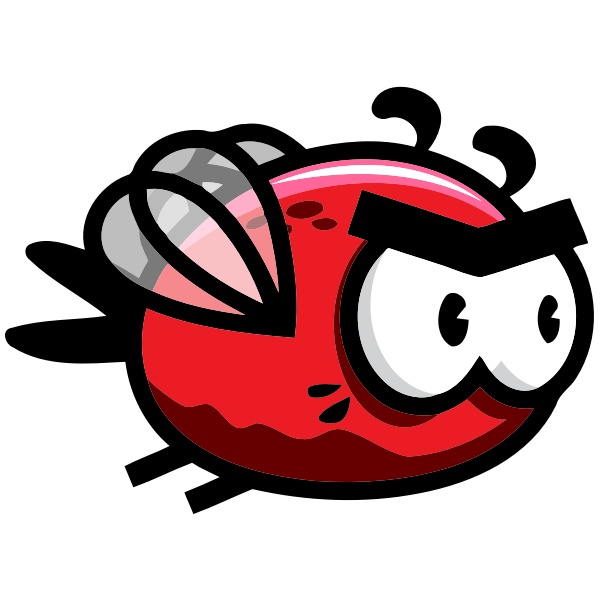 SVG Red insect