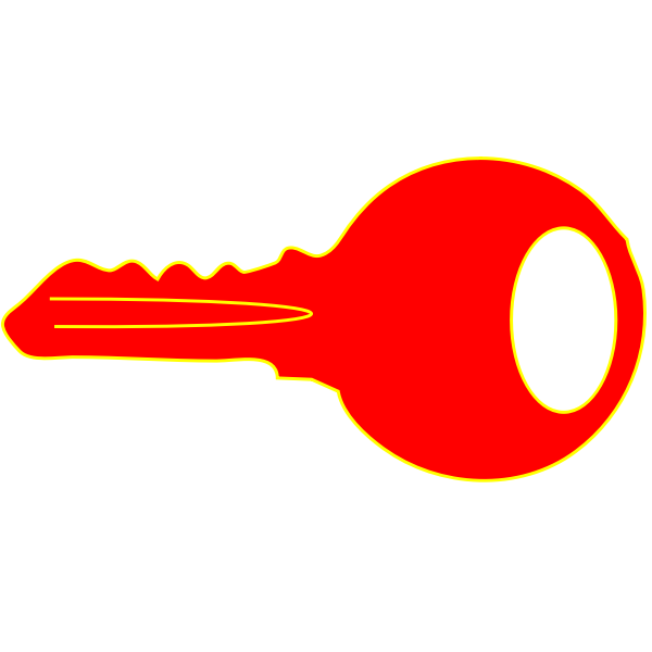 SVG Red key