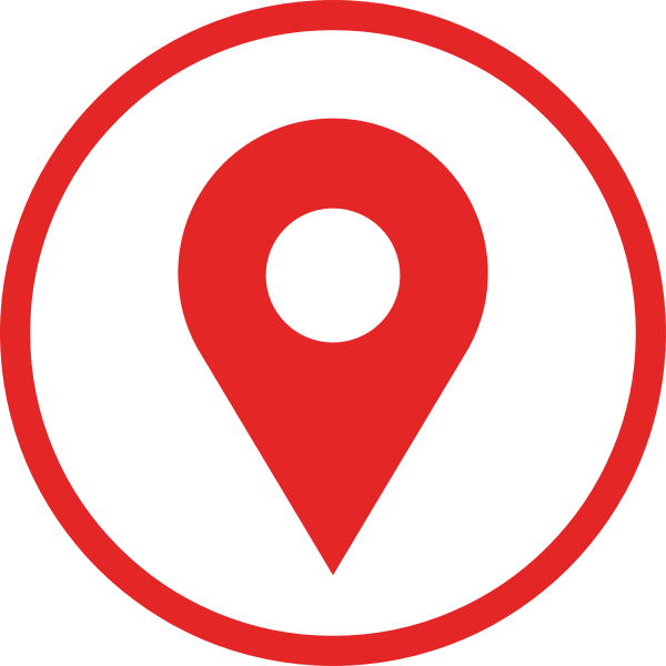 SVG Red location icon