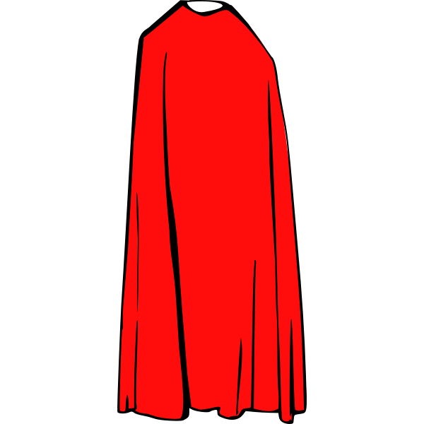 SVG Red long dress