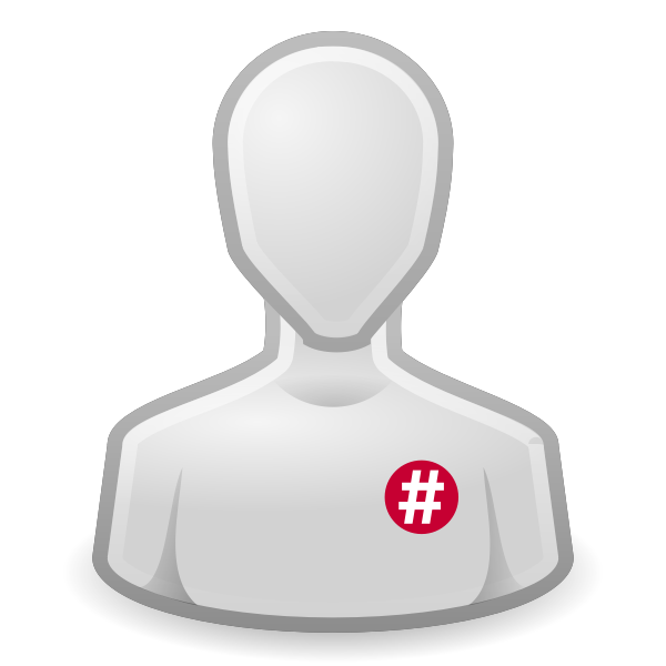 SVG Red matrix woman avatar vector image