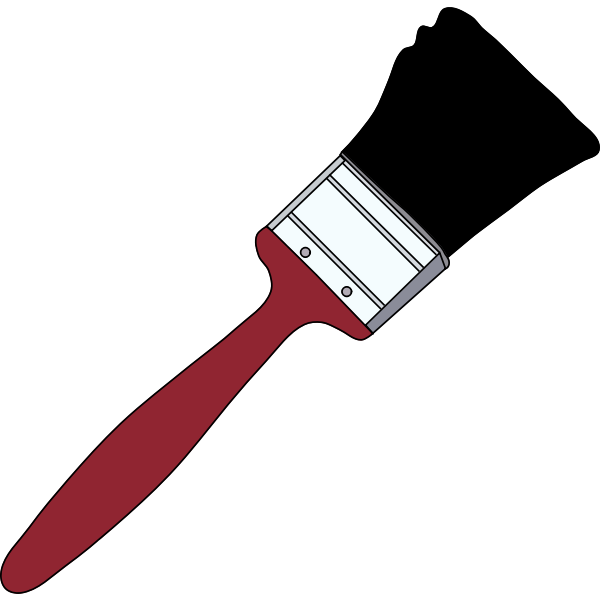 SVG Red Paintbrush