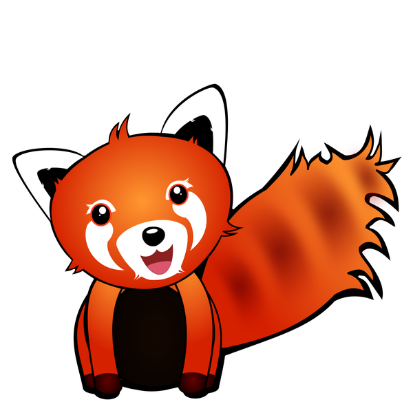 SVG Red panda 2