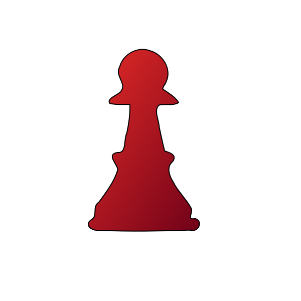 SVG red pawn