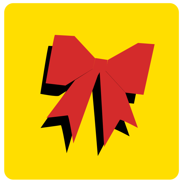 SVG Red ribbon