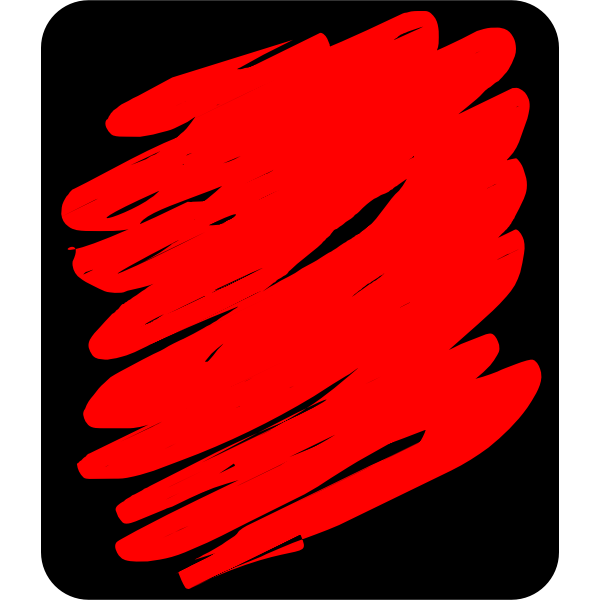 SVG Red scribble