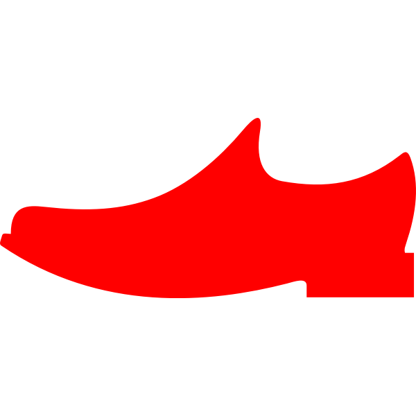 SVG Red shoe