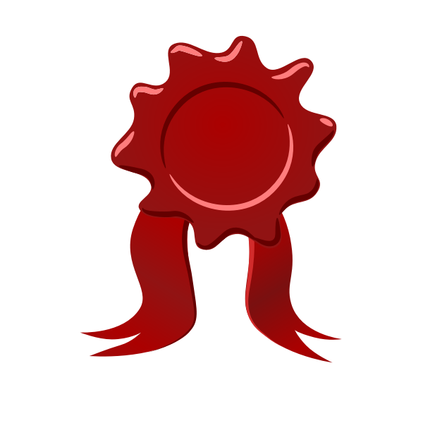 SVG Red signet