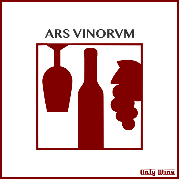 SVG Red silhouette for wine