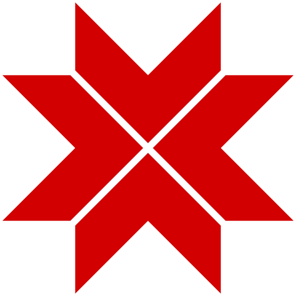 SVG Red solar symbol