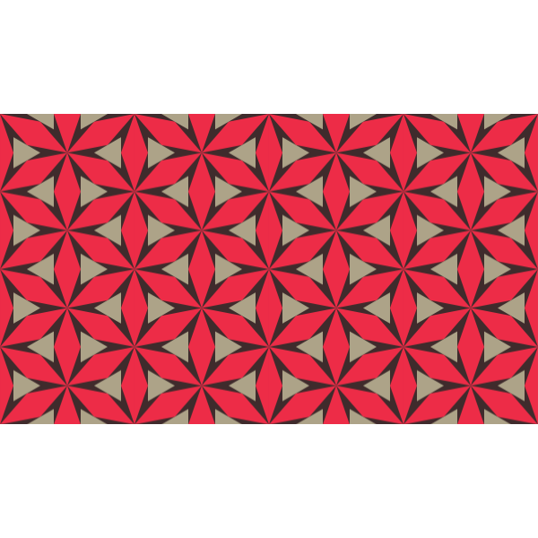 SVG Red tessellation pattern