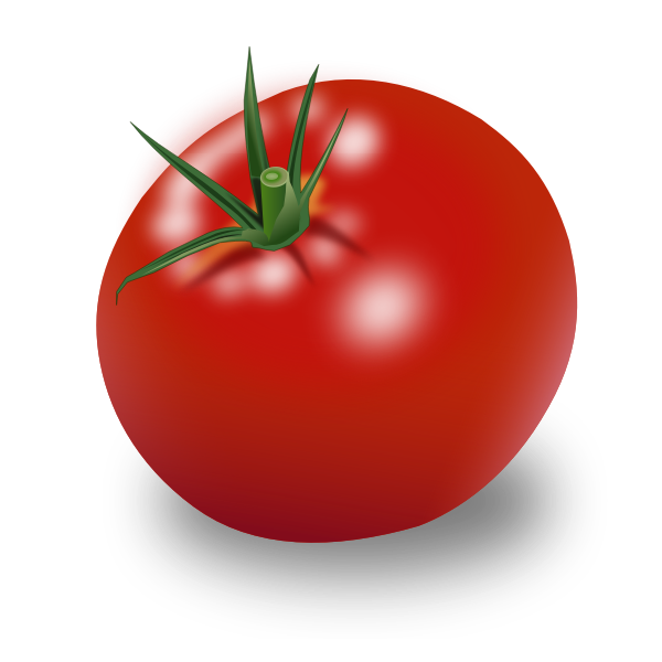 SVG Red tomato