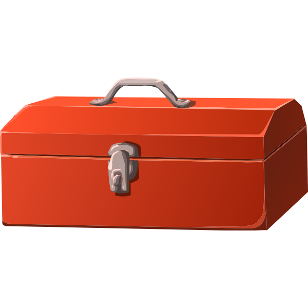 SVG Red toolbox