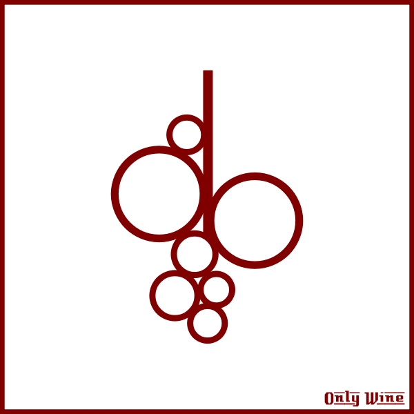 SVG Red wine icon image