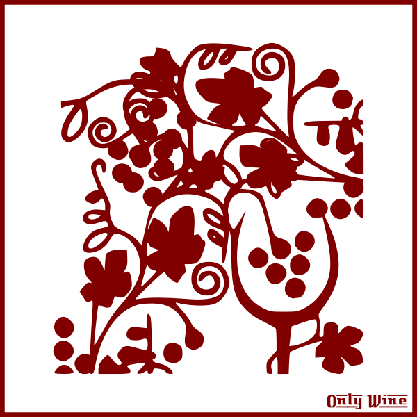 SVG Red wine symbol
