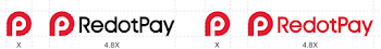 SVG RedotPay Logos in Various Colors
