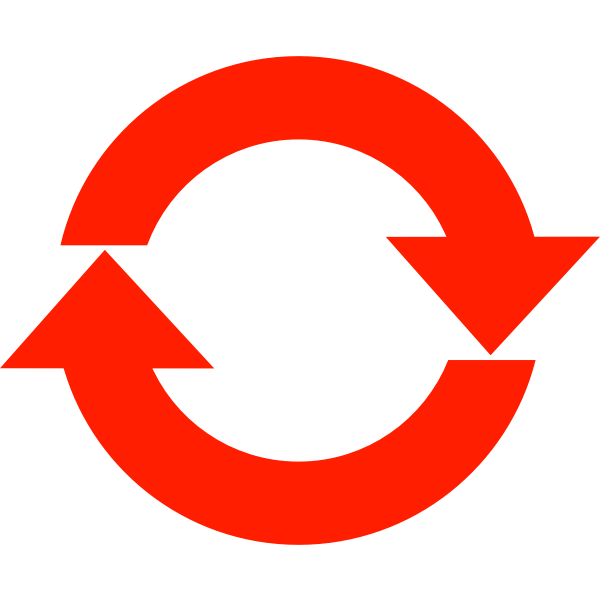 SVG Refresh icon vector illustration