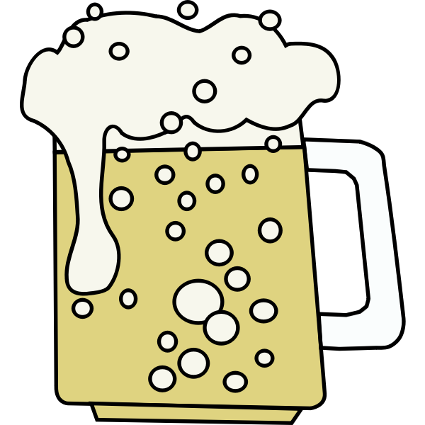 SVG Refreshing beer