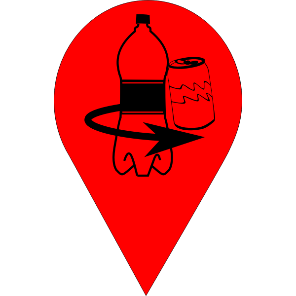 SVG Refund map marker