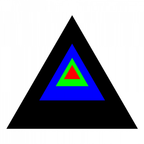 SVG regular triangle discovery