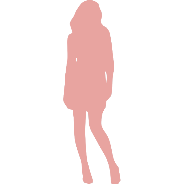 SVG Relaxed pink lady