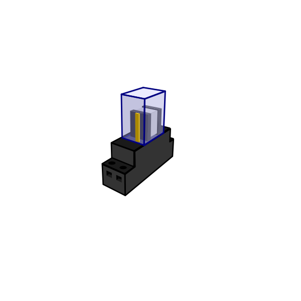 SVG rele 3d