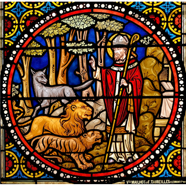 SVG Religious mural