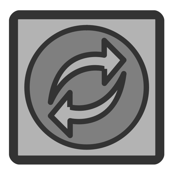 SVG Reload page icon