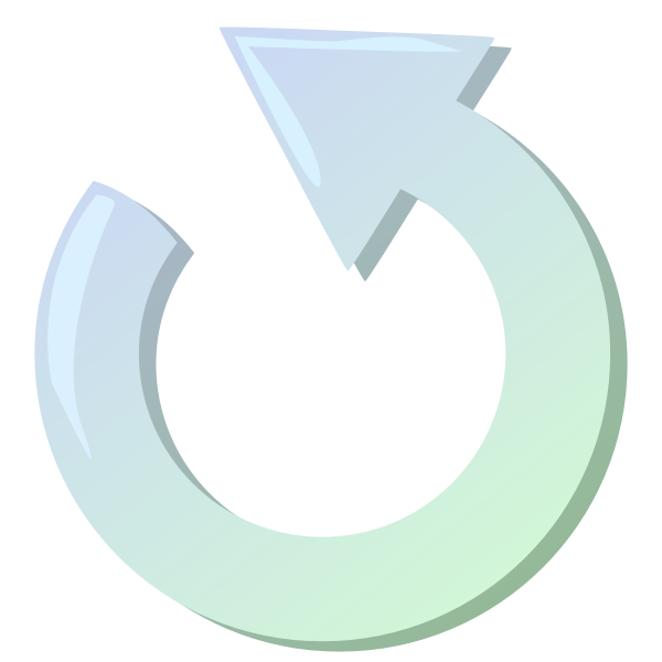 SVG Reload sign vector graphics