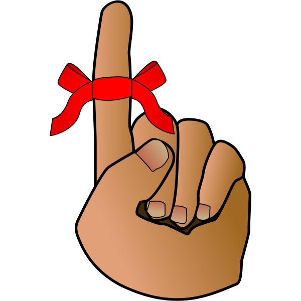 SVG Reminder hand