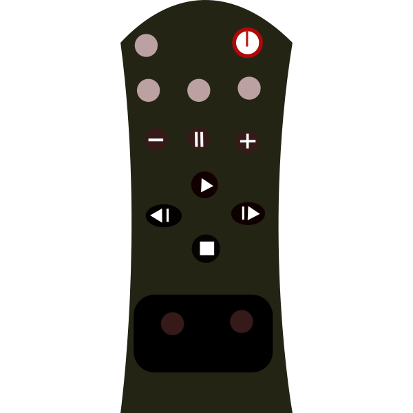 SVG Remote control vector clip art graphics