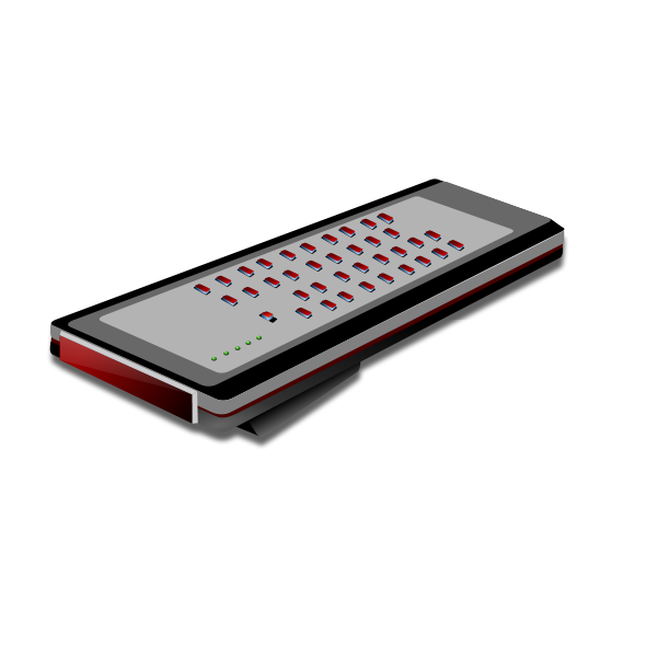 SVG Remote control vector illustration