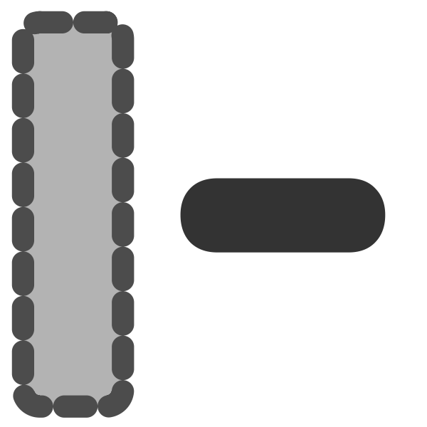 SVG Remove column icon