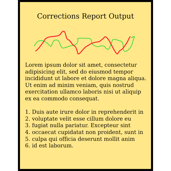 SVG report page
