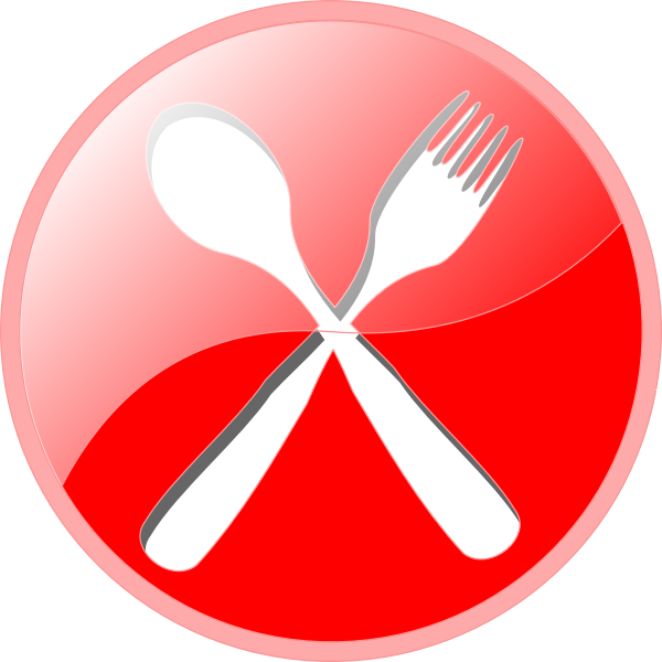 SVG Restaurant sign vector image