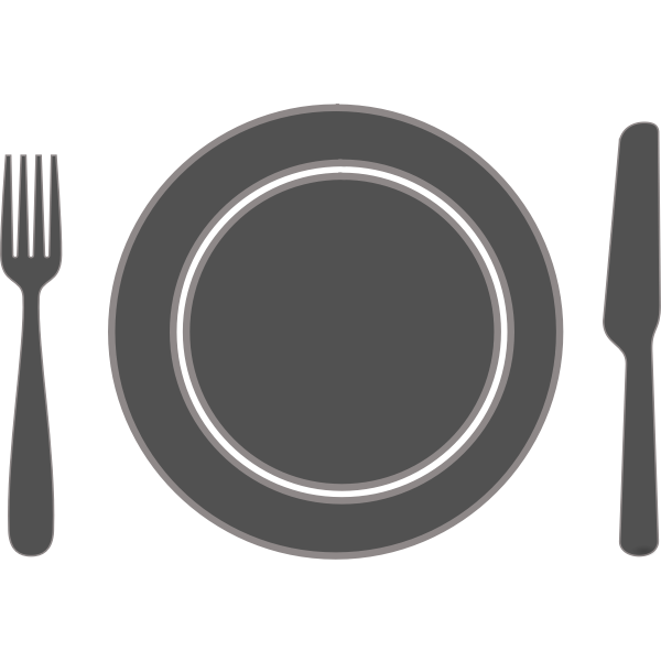 SVG Restaurant utensils