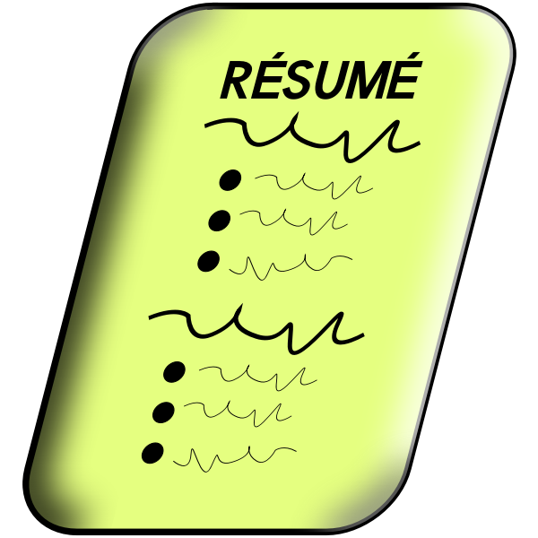 SVG Resume