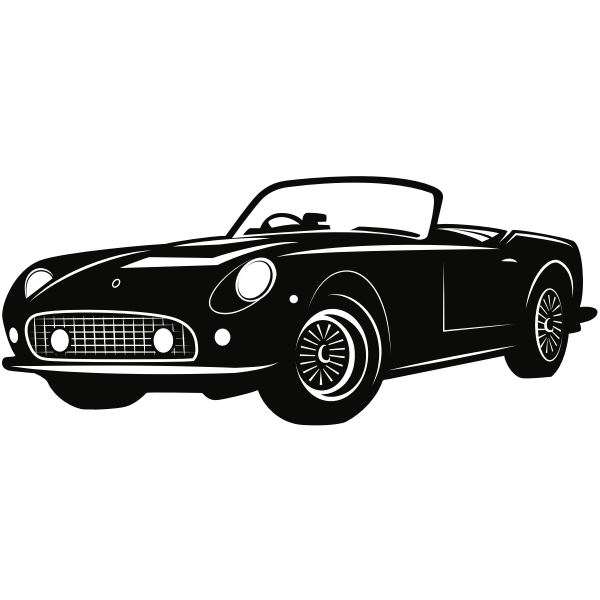 SVG Retro automobile