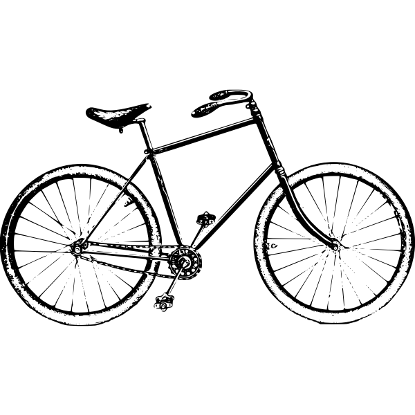 SVG Retro bicycle