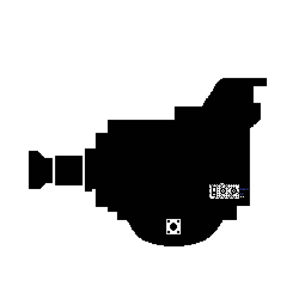 SVG Retro camera silhouette