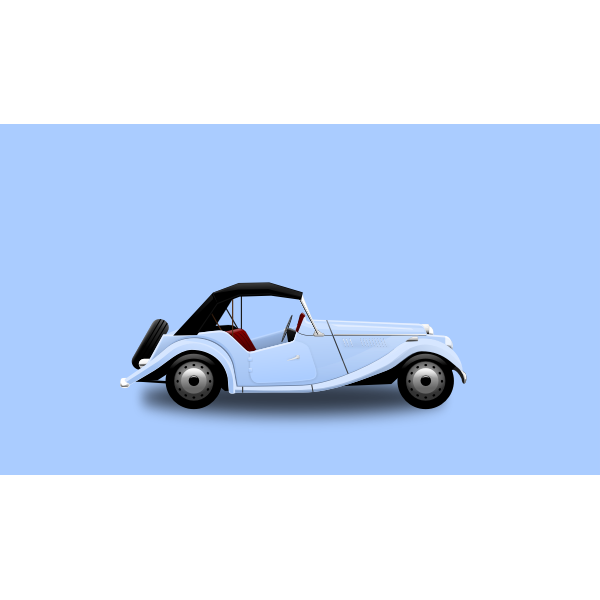 SVG Retro car