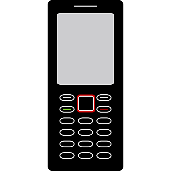SVG Retro cellphone