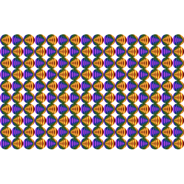SVG Retro chromatic circles