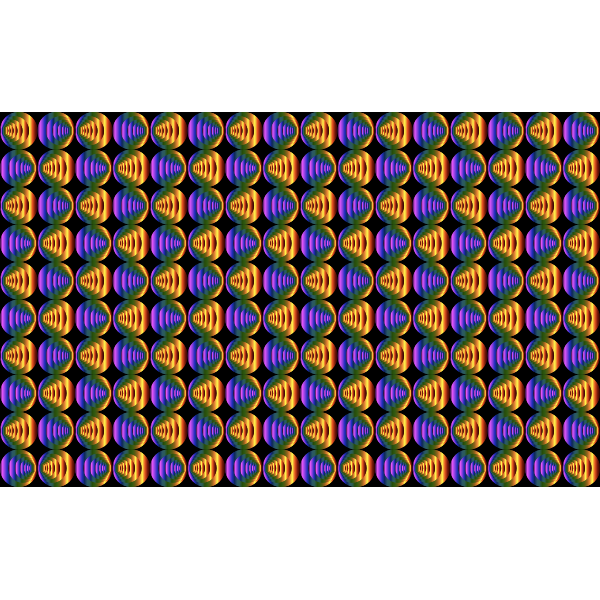 SVG Retro circles background image