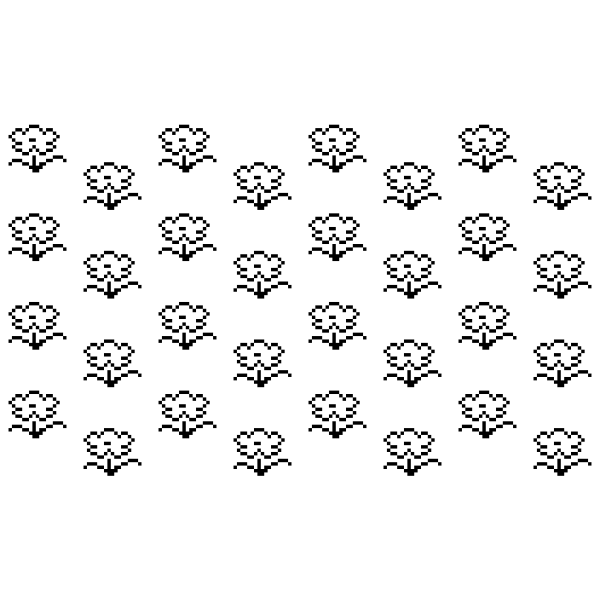 SVG Retro floral pattern