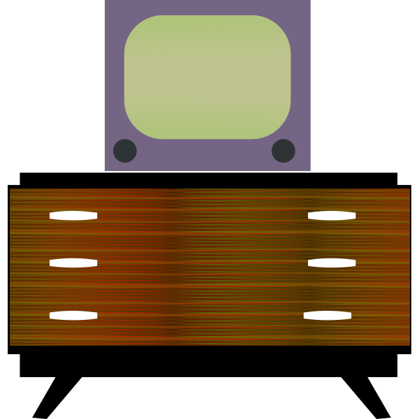 SVG Retro furniture