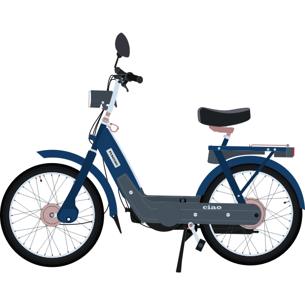 SVG Retro Italian bike