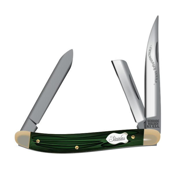 SVG Retro knife